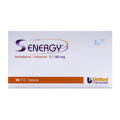 SENERGY 160/5MG 30TAB