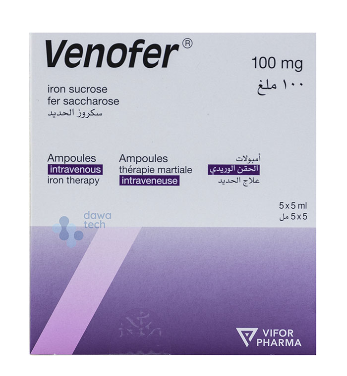 VENOFER 100MG 5*5ML