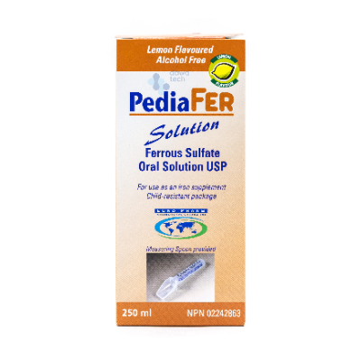 PEDIAFER SOLUTION 250 ML