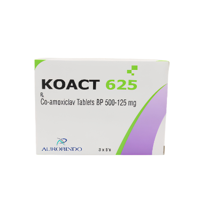 KOACT 625 MG 15 TAB