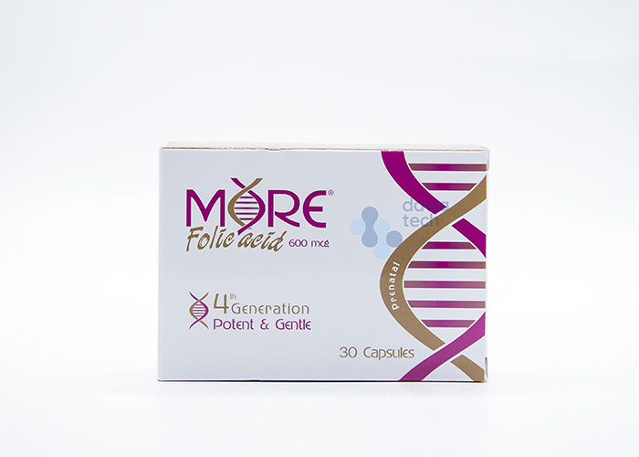 More Folic Acid 600mg 30cap