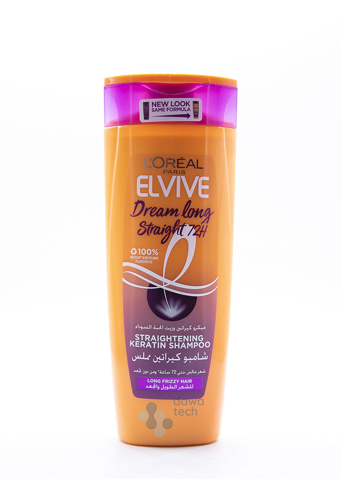 $$$Loreal ELVIVE Shampoo 400ml Derm Long Straight