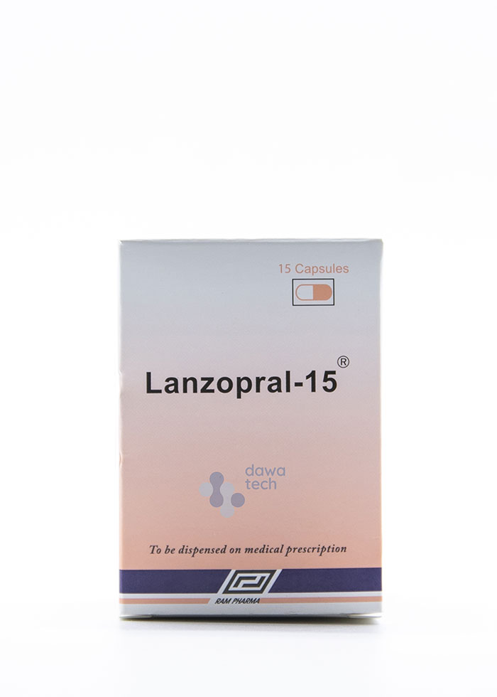 LANZOPRAL 15MG 15CAP