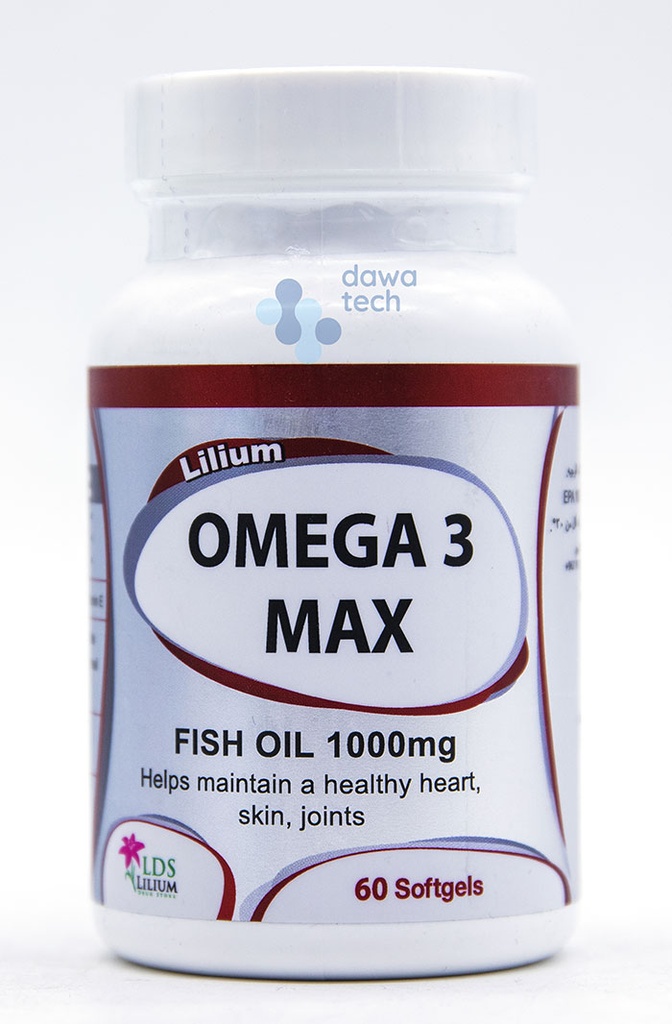 LILIUM OMEGA3 MAX 30 SOFTGEL