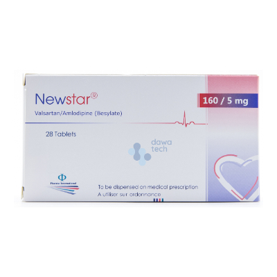 NEWSTAR 160/5MG 28TAB