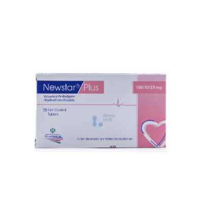 NEWSTAR Plus 160/10/25 MG 28TAB