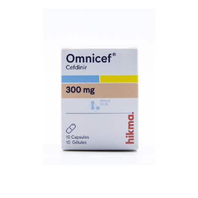 OMNICEF 300MG 10CAP