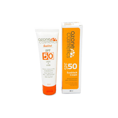 Ozone SPF50 Sunblock Cream 90ml