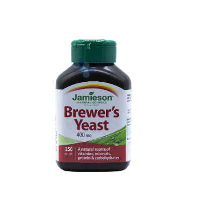 J/BREWERS YEAST 400MG 250TAB