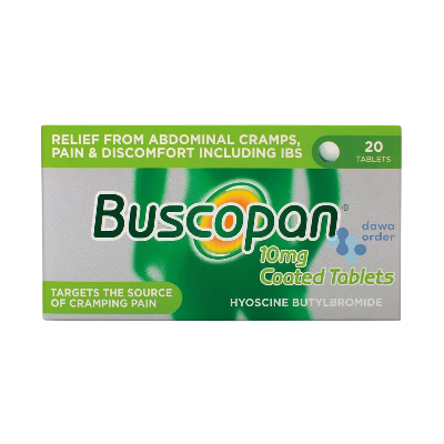 BUSCOPAN 10MG 20 TAB