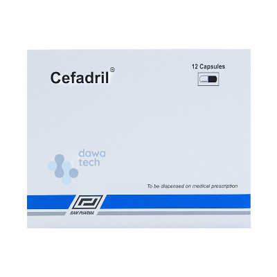 CEFADRIL 500MG 12CAP