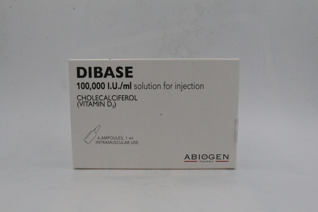 DIBASE 100.000 IU/ML (6 AMP)