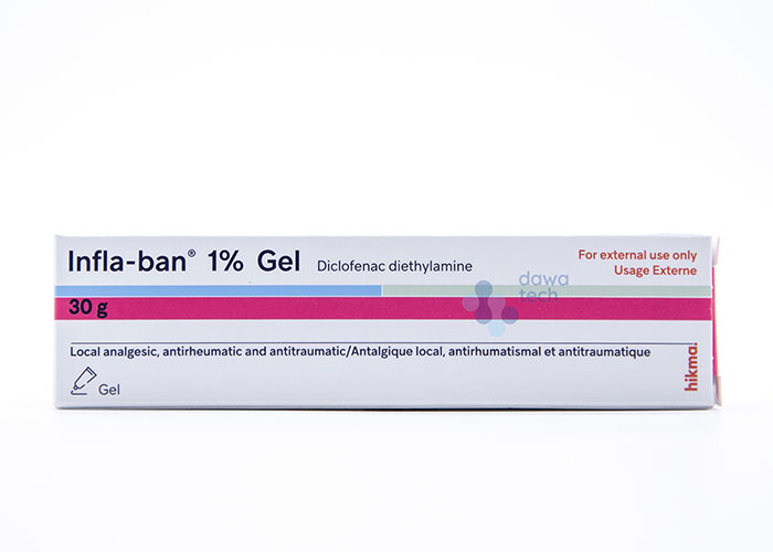 INFLABAN 1% 30GM GEL