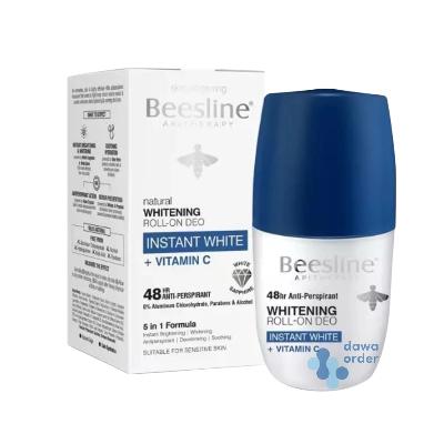 BEESLINE ROLL-ON INSTANT WHITE+VIT C 50ML