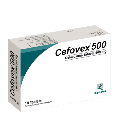 CEFOVEX 500MG TAB 10