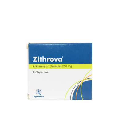 ZITHROVA 250MG TAB 6