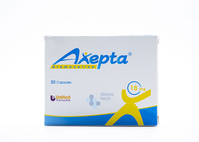 AXEPTA 18MG CAP 30