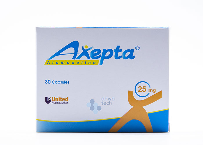 AXEPTA 25 MG CAP 30