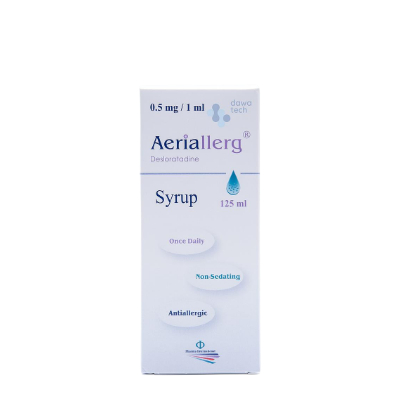 AERIALLERG .5MG SYRUP 125ML