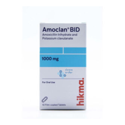 Amoclan Bid 1 G 10 Tablet