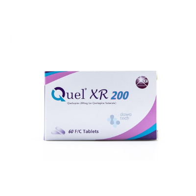 QUEL XR 200MG 60TAB