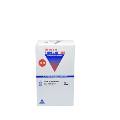 AMOCLAN BID 457MG/5ML SUSP