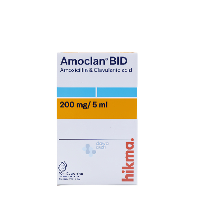 AMOCLAN BID 200MG SUSP 70ML
