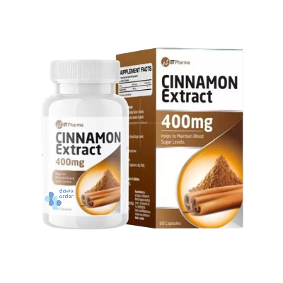 BT Pharma Cinnamon Extract 400 Mg 60 Capsule
