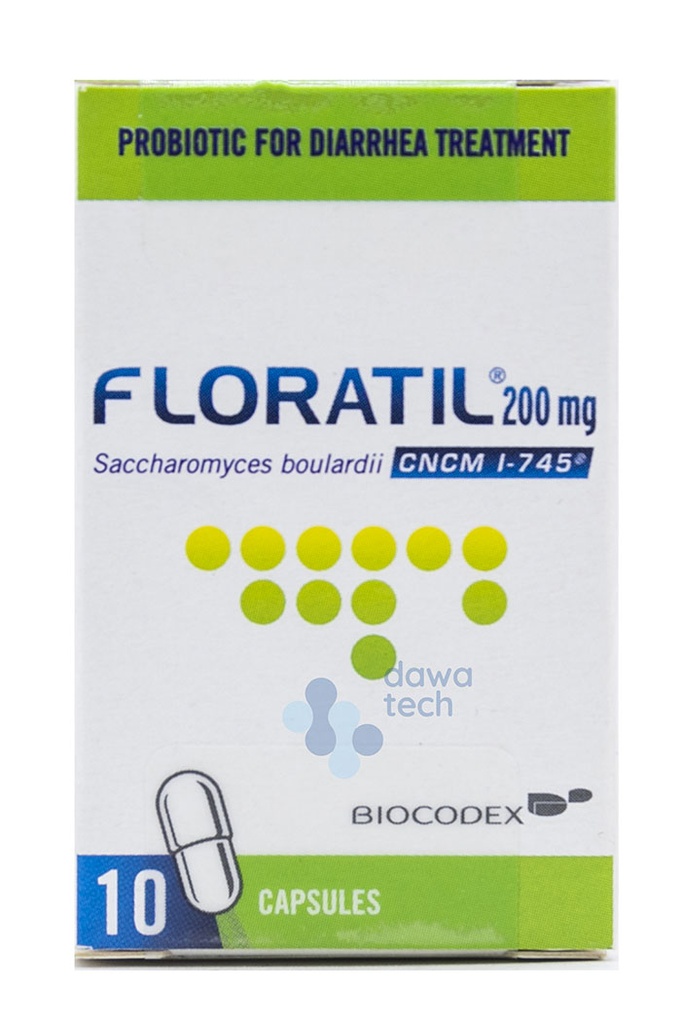 FLORATIL 200MG 10CAP