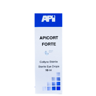 APICORT FORTE10MG  EYE/D 10ML