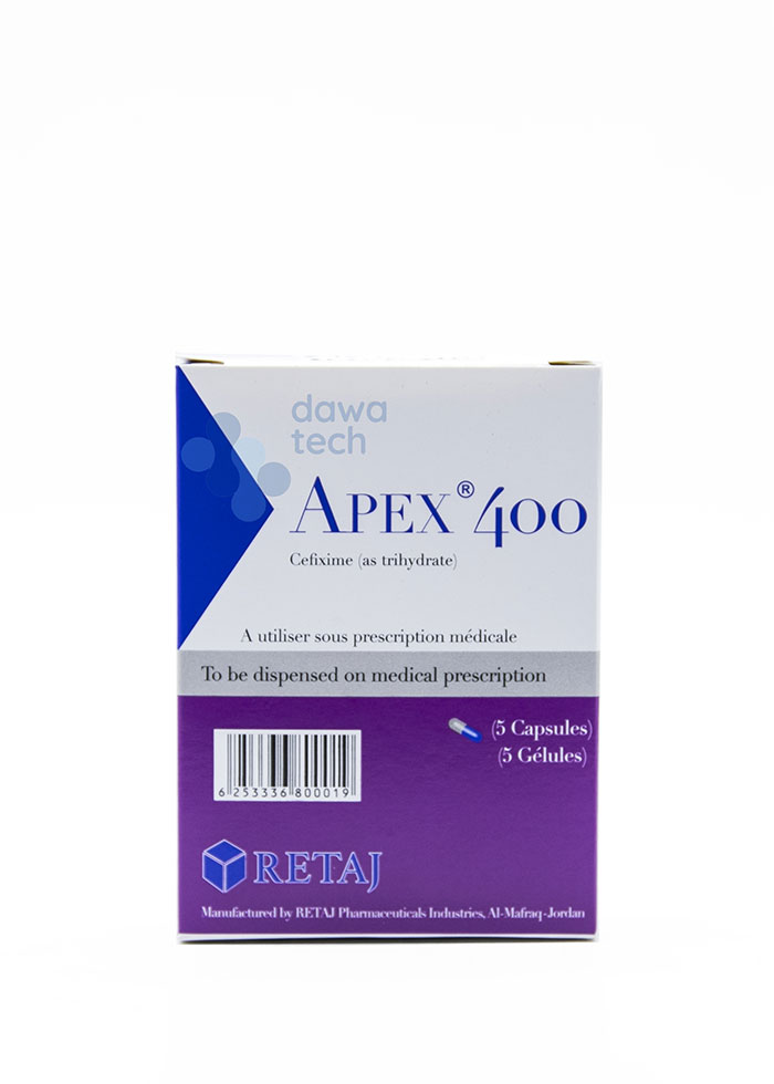 Apex 400mg 5tab 