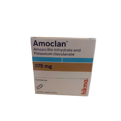 AMOCLAN 375MG 20TAB