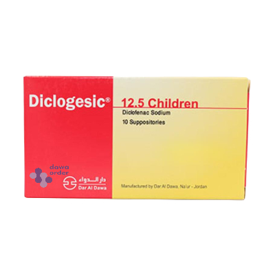 Diclogesic 12.5mg Supp