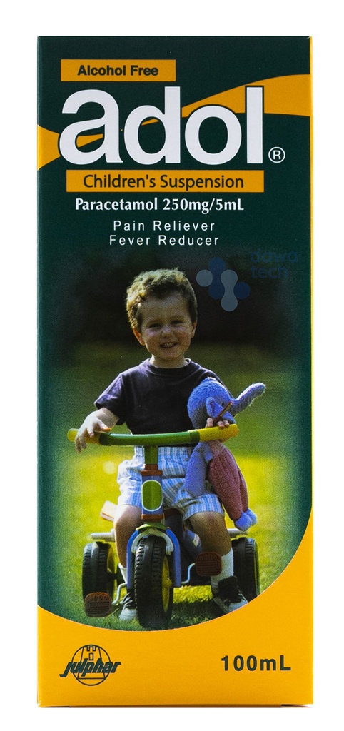 ADOL SYRUP 250MG 100ML