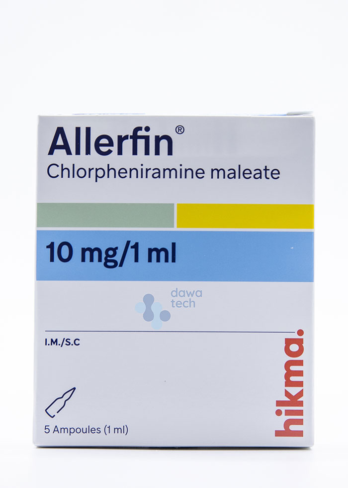 Allerfin 10 Mg 5 Ampoule
