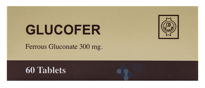 GLUCOFER 300MG 60TAB