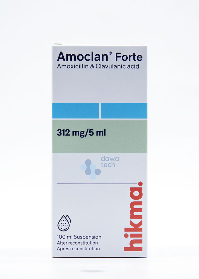 AMOCLAN 312MG FORTE/100ML SUSP