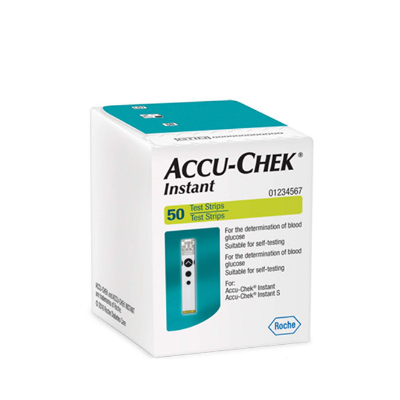 ACCU CHEK INSTANT STRIP 50