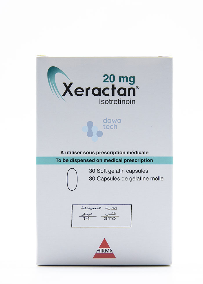 XERACTAN 20MG 30CAP