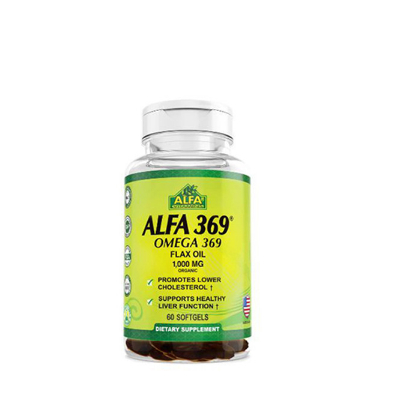 ALFA OMEGA 3,6,9 FLAX OIL 1000MG SOFT GEL 60