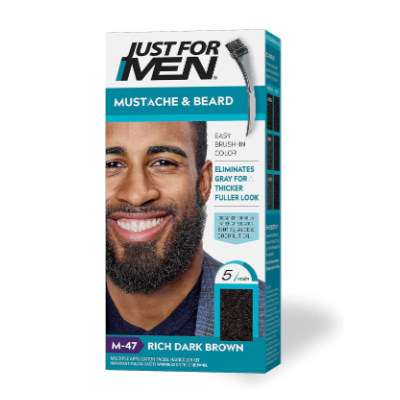 (JUST FOR MEN) صبغة للشعر رجالى لون بنى غامق جدا