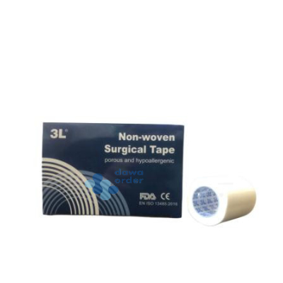 Surgical Tape Non Woven    5 cm  ( 6 Roll Per Box)