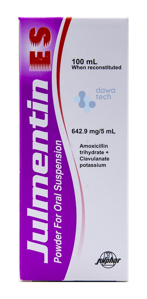 Julmentin ES 642.9mg susp