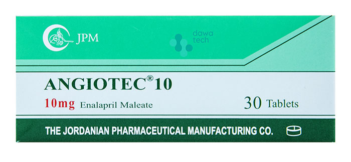Angiotec 10 mg 30 Tab