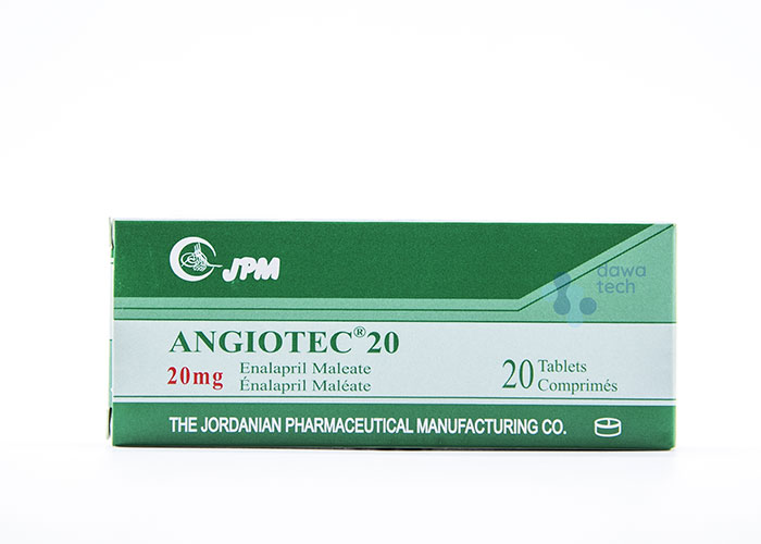 Angiotec 20 mg 20 Tab