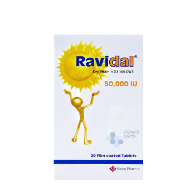 RAVIDAL 50000  IU 20 TAB