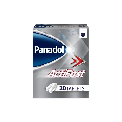 **PANADOL ACTIFAST 20 TAB(كاش) 