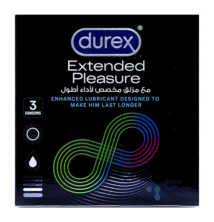 Durex extended pleasure 3pk