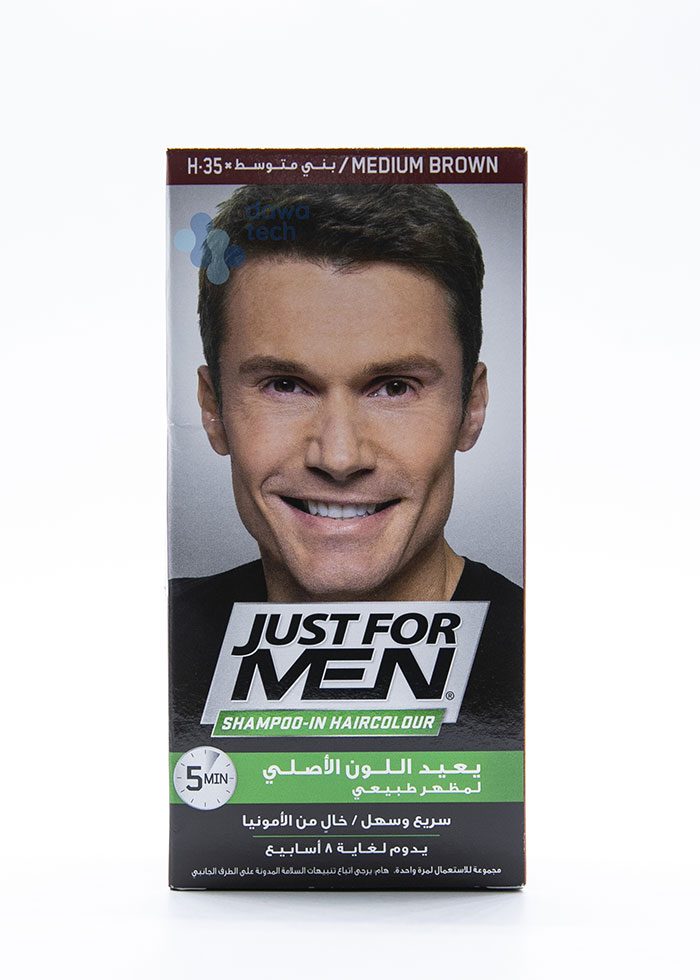 Just For Men Medium Brown Shampoo