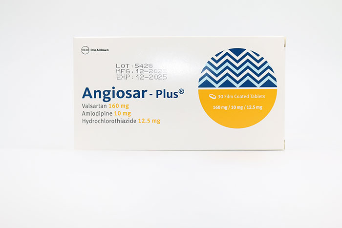 ANGIOSAR PLUS 160/10/12.5MG 30TAB